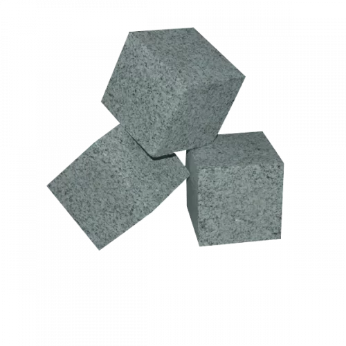 Granite Cut Cube Stones 2